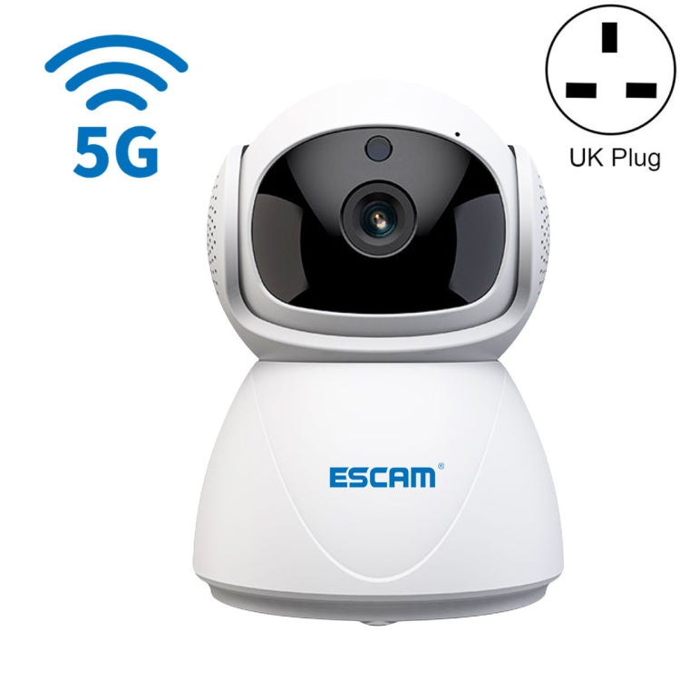 ESCAM PT201 HD 1080P Dual-band WiFi IP Camera, Support Night Vision / Motion Detection / Auto Tracking / TF Card / Two-way Audio, EU Plug, PT201 ESCAM PT201 HD 1080P Dual-band WiFi IP Camera, Support Night Vision / Motion Detection / Auto Tracking / TF Card / Two-way Audio, EU Plug, PT201
